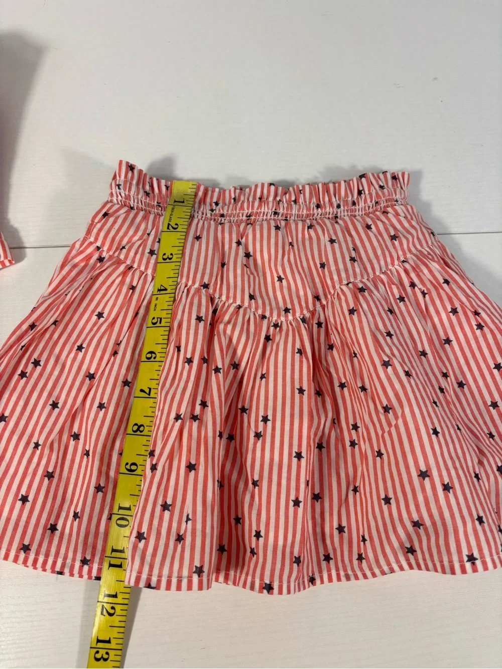 NWT Tommy Bahama Kids Girls 4/5 2 Piece Patriotic Smocked Top Shorts Set
